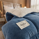 Coberdrom Edredom Sherpa Com Mantinha Cobertor Quarto Casal Queen Grosso Cores 2,40cm x 2,20cm