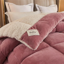 Coberdrom Edredom Sherpa Com Mantinha Cobertor Quarto Casal Queen Grosso Cores 2,40cm x 2,20cm