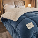 Coberdrom Edredom Sherpa Com Mantinha Cobertor Quarto Casal Queen Grosso Cores 2,40cm x 2,20cm