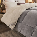 Coberdrom Edredom Sherpa Com Mantinha Cobertor Quarto Casal Queen Grosso Cores 2,40cm x 2,20cm