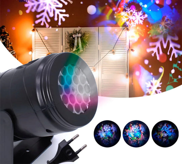 Projetor Natalino Mágico + Brinde