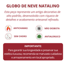 Globo de neve de casa de gengibre em base de gengibre (musical)